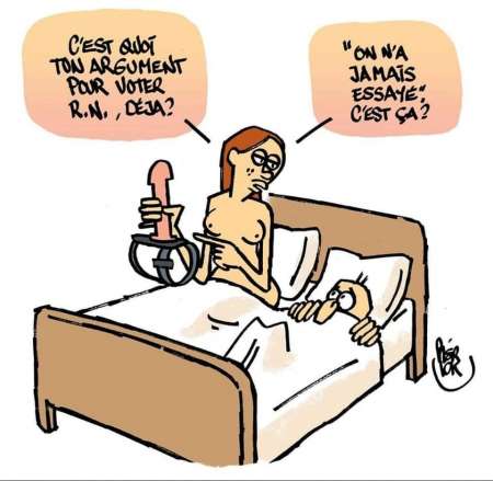 Cherche femme avec gode