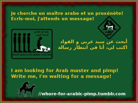 Cul blanc de lope pour jus arabe musulman